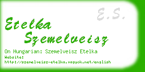 etelka szemelveisz business card